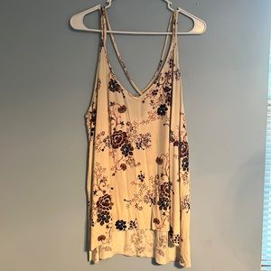 Floral American Eagle tank